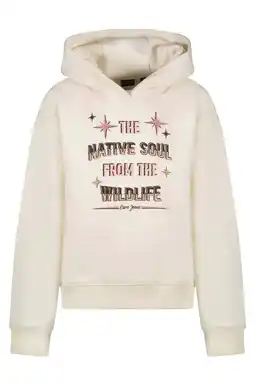 Wehkamp Cars hoodie ecru aanbieding