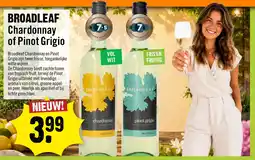 Dirck 3 Broadleaf Chardonnay of Pinot Grigio aanbieding
