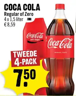 Dirck 3 Coca Cola Regular of Zero aanbieding