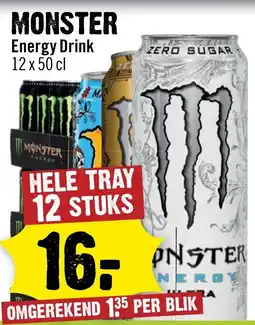 Dirck 3 monster energy drink aanbieding