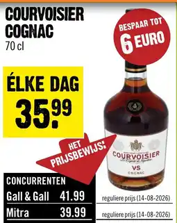 Dirck 3 Courvoisier Cognac aanbieding