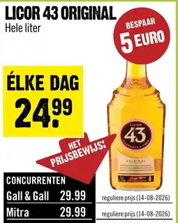 Dirck 3 Licor 43 original aanbieding