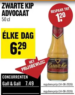 Dirck 3 Zwarte Kip Advocaat aanbieding