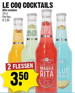 Dirck 3 Le Coq cocktails aanbieding