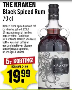 Dirck 3 The Kraken Black Spiced Rum aanbieding