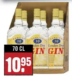 Dirck 3 Quality 10 London Dry Gin aanbieding