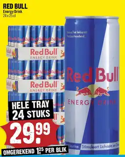 Dirck 3 Red Bull Energy Drink aanbieding