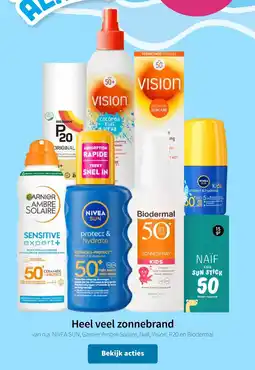 Plein.nl Heel veel zonnebrand aanbieding