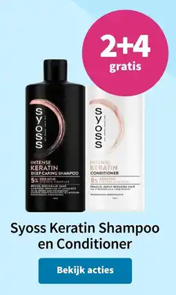 Plein.nl Syoss Keratin Shampoo en Conditioner aanbieding