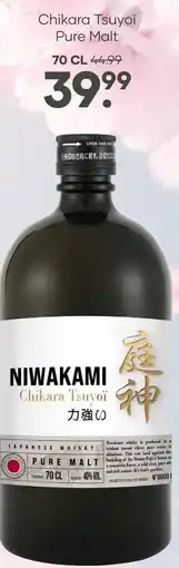 Mitra Niwakami Chikara Tsuyoï Pure Malt aanbieding