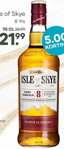 Mitra Isle of Skye 8 Yrs aanbieding