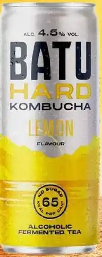 Mitra Batu Hard Kombucha Lemon | 25 CL aanbieding