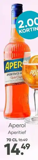 Mitra Aperol Aperitief aanbieding