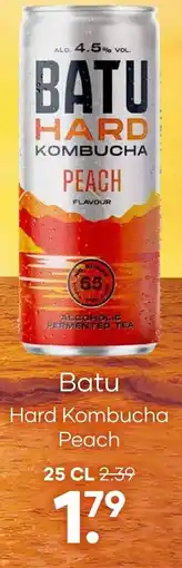 Mitra Batu Hard Kombucha Peach aanbieding