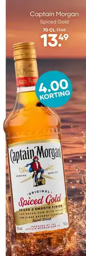 Mitra Captain Morgan Spiced Gold aanbieding