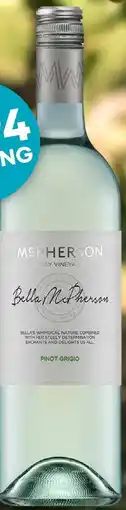 Mitra McPherson Pinot Grigio aanbieding