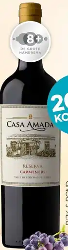 Mitra Casa Amada Reserva Carménère | 75 CL aanbieding
