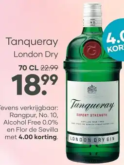 Mitra Tanqueray London Dry aanbieding