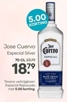Mitra Jose Cuervo Especial Silver aanbieding