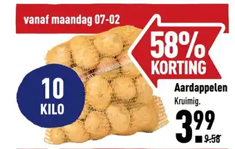 ALDI Aardappelen aanbieding