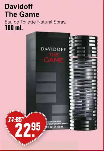 De Online Drogist Davidoff The Game aanbieding