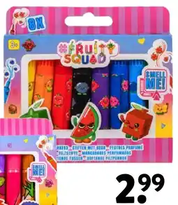 Intertoys Fruity Squad Scented Markers aanbieding