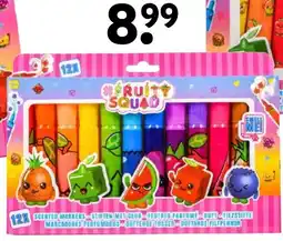 Intertoys Fruity Squad Scented Markers aanbieding