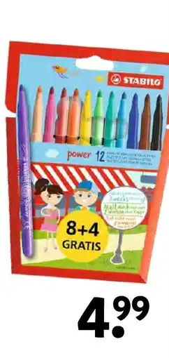 Intertoys Stabilo power 12 aanbieding