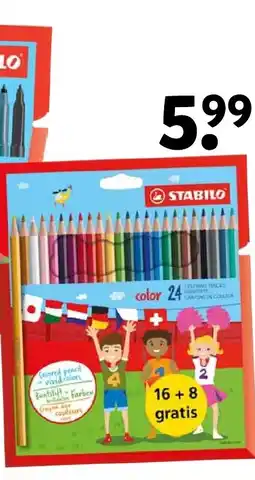 Intertoys Stabilo color 24 aanbieding