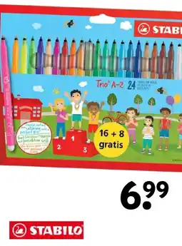 Intertoys Stabilo Trio A-Z 24 aanbieding