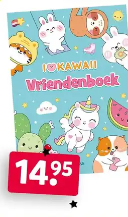 Intertoys I love kawaii Vriendenboek aanbieding