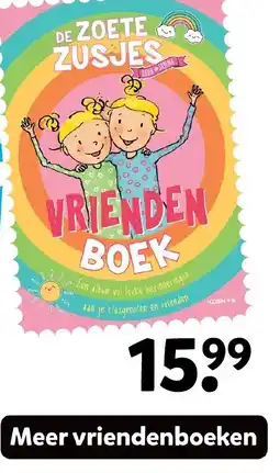 Intertoys De zoete zusjes Vriendenboeken aanbieding
