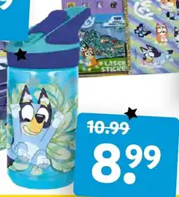 Intertoys Bluey waterfles aanbieding
