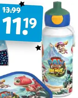 Intertoys Paw patrol waterfles aanbieding