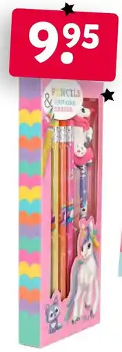 Intertoys Eenhoorns pencil aanbieding