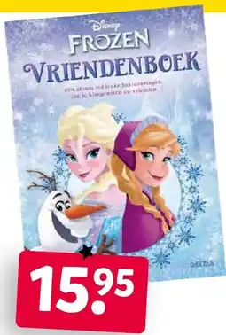 Intertoys Frozen Vriendenboek aanbieding