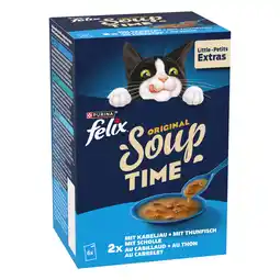 Zooplus 3 + 1 gratis! Felix Soupen - Verschillende smaken uit het water aanbieding