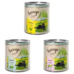 Zooplus Feringa Single Meat Menu 6 x 800 g - Mixpakket 1 (Kip, konijn, lam) aanbieding
