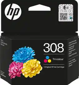 Coolblue HP 308 Cartridges 3 Kleuren Pack aanbieding