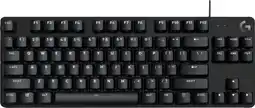 Coolblue Logitech G G413 TKL SE Mechanisch Gaming Toetsenbord Zwart aanbieding