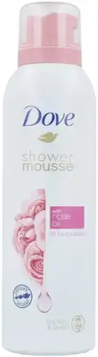 De Online Drogist Dove Shower Mousse Rose Oil aanbieding