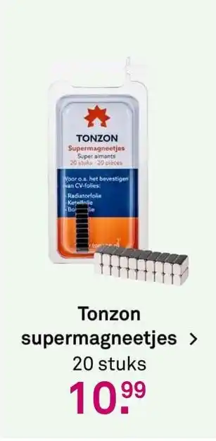 Karwei Tonzon Supermagneetjes aanbieding