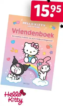 Intertoys Hello Kitty Vriendenboek aanbieding