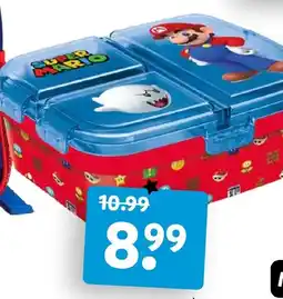 Intertoys Super Mario lunchbox aanbieding