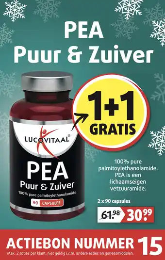 Lucovitaal PEA Puur & Zuiver aanbieding