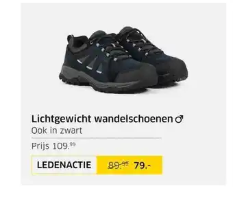 ANWB lichtgewicht wandelshoenen aanbieding