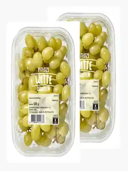 Flink Witte druiven pitloos 500g 2x aanbieding