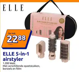 Action ELLE 5-in-1 airstyler aanbieding