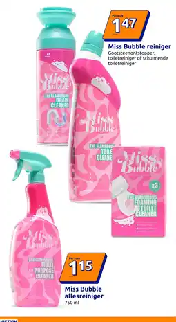 Action Miss Bubble reiniger aanbieding