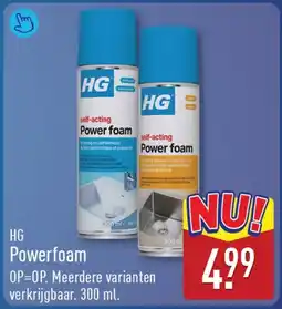 ALDI Hg powerfoam aanbieding